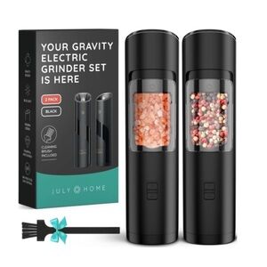 Black Electric Grinder Set